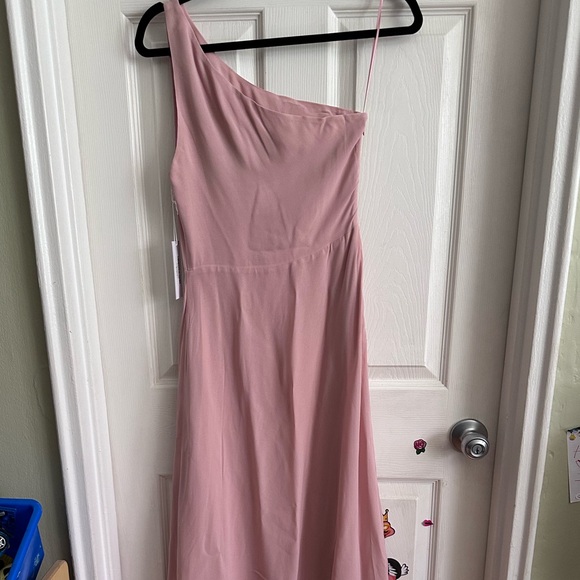Reformation Blush Evelyn Dress - Picture 3 of 7